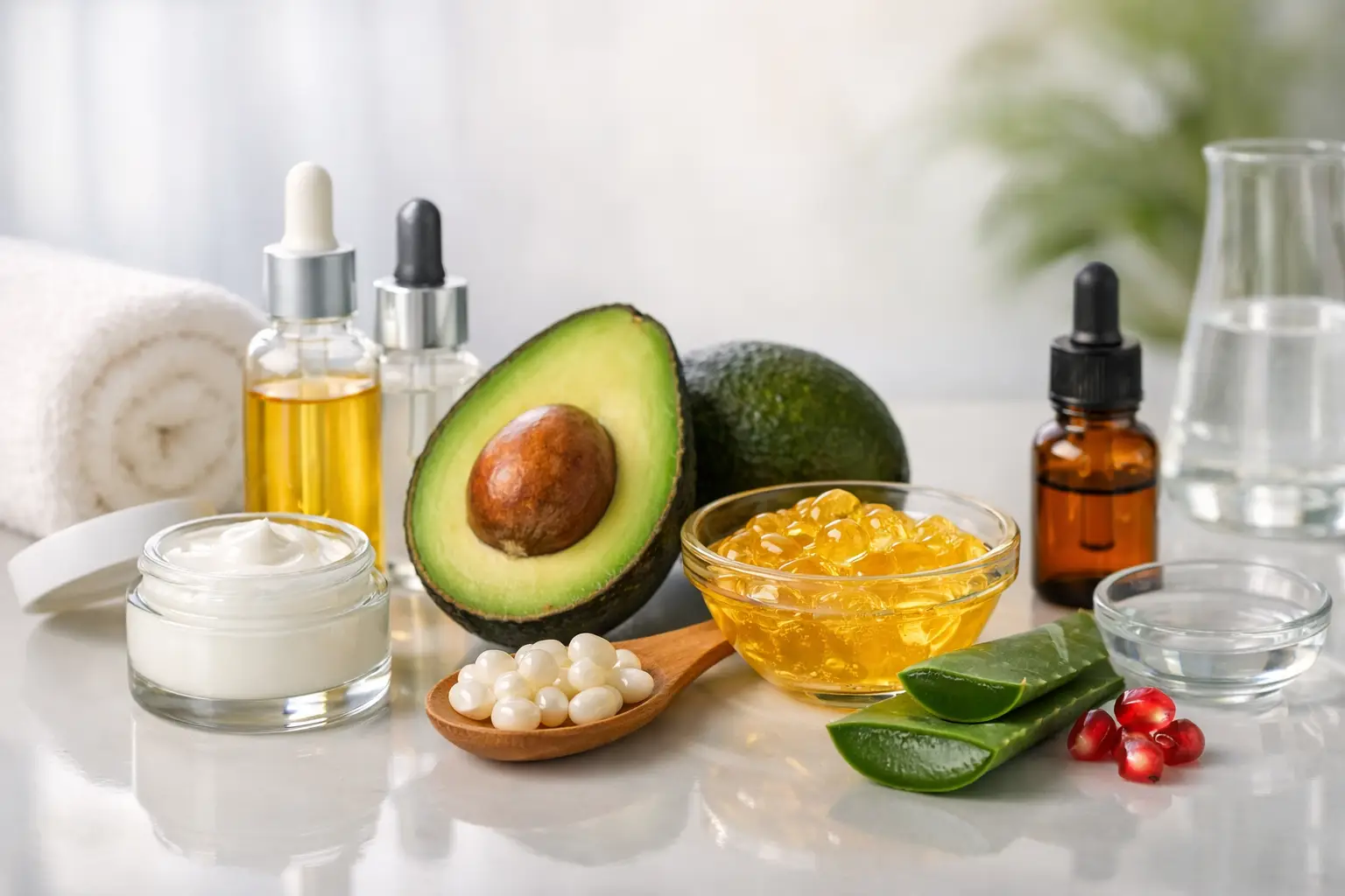 Beste ingrediënten voor huidelasticiteit