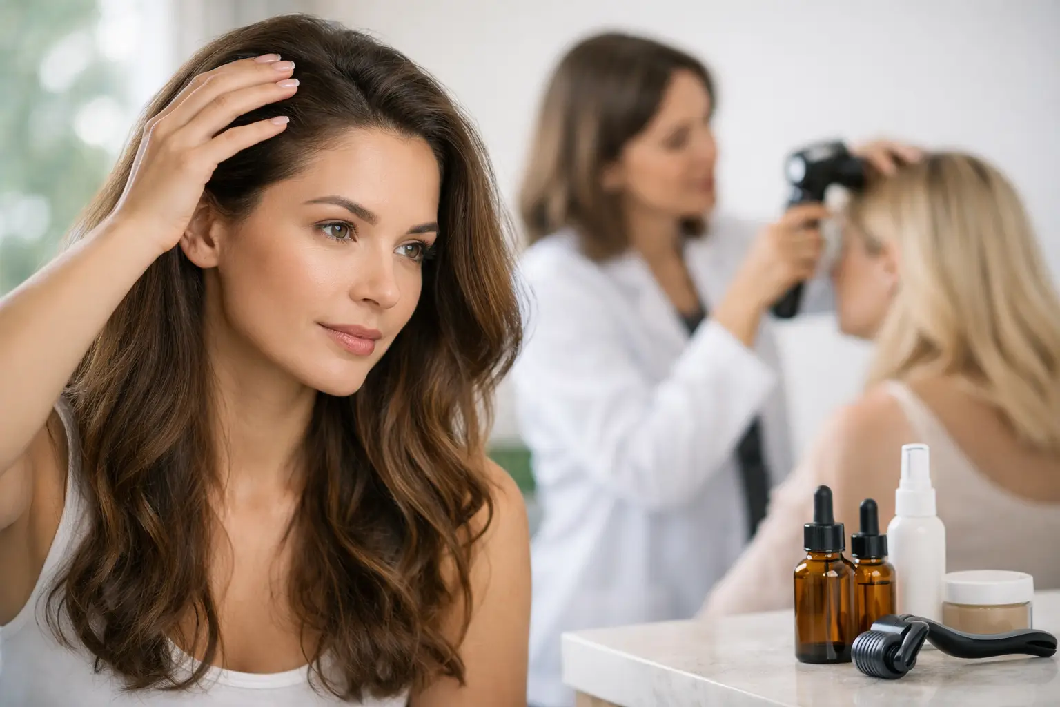Haargroei behandeling vrouwen die bij je past
